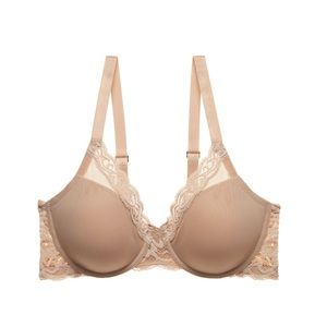 Natori Feathers Fill Figure Contour Underwire Bra. 36c